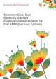 Stimmen Uber Den Osterreichischen Gymnasiallehrplan Vom 26. Mai 1884 (German Edition), Kummer Karl Ferdinand 