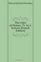 The Odes of Horace, Tr. by J. Scriven (French Edition), Flaccus Quintus Horatius 