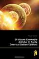 Di Alcune Commedie Antiche Di Fonte Omerica (Italian Edition), Favazza Salvatore 