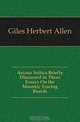 Arcana Saitica Briefly Discussed in Three Essays On the Masonic Tracing Boards, Giles Herbert Allen 