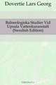Balneologiska Studier Vid Upsala Vattenkuranstalt (Swedish Edition), Dovertie Lars Georg 