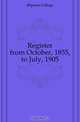 Register from October, 1855, to July, 1905, #Epsom College 