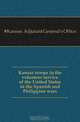 Kansas troops in the volunteer service of the United States in the Spanish and Philippine wars, #Kansas. Adjutant General
