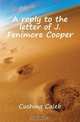 A reply to the letter of J. Fenimore Cooper, Cushing Caleb 