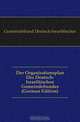 Der Organisationsplan Des Deutsch-Israelitischen Gemeindebundes (German Edition), Gemeindebund Deutsch-Israelitischer 