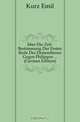 Uber Die Zeit-Bestimmung Der Ersten Rede Des Demosthenes Gegen Philippos (German Edition), Kurz Emil 