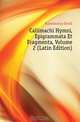 Callimachi Hymni, Epigrammata Et Fragmenta, Volume 2 (Latin Edition), Ruhnkenius David 