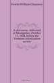 A discourse, delivered at Montpelier, October 17, 1834, before the Vermont colonization society, Fowler William Chauncey 