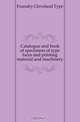 Catalogue and book of specimens of type faces and printing material and machinery, Foundry Cleveland Type 