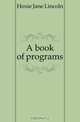 A book of programs, Hoxie Jane Lincoln 