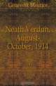 Neath Verdun, August-October, 1914, Genevoix Maurice 