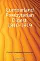 Cumberland Presbyterian Digest, 1810-1919, Church Cumberland Presbyterian 