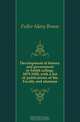 Development of history and government in Smith college, 1875-1920, with a list of publications of the Faculty and alumnae, Fuller Mary Breese 