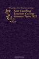 East Carolina Teachers College Summer Term 1922, #East Carolina Teachers College 