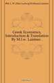Greek Economics, Introduction & Translation By M.l.w. Laistner, Max Ludwig Wolfram 