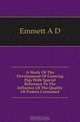 A Study Of The Development Of Growing Pigs With Special Reference To The Influence Of The Quality Of Protein Consumed, Emmett A. D. 