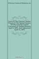 Laws Of The Choctaw Nation Passed At The Special Session Of The General Council Convened At Tushka Humma April 6, 1891, And Adjourned April 11, 1891, Choctaw Nation of Oklahoma 