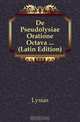 De Pseudolysiae Oratione Octava ... (Latin Edition), Lysias 