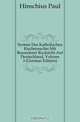 System Des Katholischen Kirchenrechts Mit Besonderer Rucksicht Auf Deutschland, Volume 3 (German Edition), Paul Hinschius 