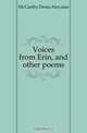 Voices from Erin, and other poems, McCarthy Denis Aloysius 