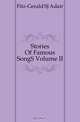 Stories Of Famous SongS Volume II, Fitz-Gerald SJ Adair 