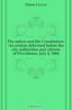 The nation and the Constitution. An oration delivered before the city authorities and citizens of Providence, July 4, 1866, Diman J. Lewis 