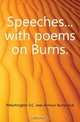 Speecheswith poems on Burns, Jean Armour Burns Club 