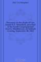 Discourse on the death of Gen. Joseph K.F. Mansfield, preached in the South Congregational church, Middletown, on Sabbath evening, September 28, 1862, YA Pamphlet 