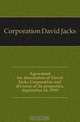 Agreement for dissolution of David Jacks Corporation and division of its properties, September 16, 1919, Corporation David Jacks 