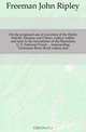 On the proposed use of a portion of the Hetch Hetchy, Eleanor and Cherry valleys within and near to the boundaries of the Stanislaus U. S. National Forest impounding Tuolumne River flood waters and, Freeman John Ripley 