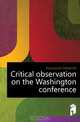 Critical observation on the Washington conference, Katsuizumi Sotokichi 