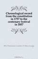 Chronological record from the constitution in 1757 to the centenary festival in 1857, Freemason Lodge London 