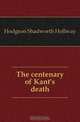 The centenary of Kant