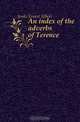 An index of the adverbs of Terence, Junks Ernest Albert 