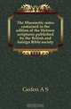 The Massoretic notes contained in the edition of the Hebrew scriptures published by the British and foreign Bible society, Geden A S 
