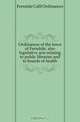 Ordinances of the town of Ferndale, also legislative acts relating to public libraries and to boards of health, Ferndale Calif Ordinances 