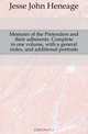 Memoirs of the Pretenders and their adherents. Complete in one volume, with a general index, and additional portraits, Jesse John Heneage 