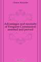 Advantages and necessity of Frequent Communion asserted and proved, Clinton Alexander 