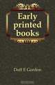 Early printed books, E.G. Duff 