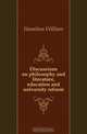 Discussions on philosophy and literature, education and university reform, Hamilton William 