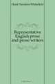Representative English prose and prose writers, Hunt Theodore Whitefield 
