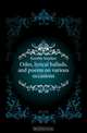 Odes, lyrical ballads, and poems on various occasions, Kemble Stephen 