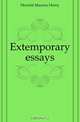 Extemporary essays, Hewlett Maurice Henry 