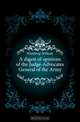 A digest of opinions of the Judge-Advocates General of the Army, Winthrop William 
