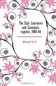 The East Livermore and Livermore register, 1903-04, Mitchell H E 