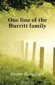 One line of the Burritt family, Foster Mary Lord 