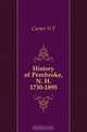 History of Pembroke, N. H. 1730-1895, Carter N F 