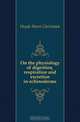 On the physiology of digestion, respiration and excretion in echinoderms, Heyde Henri Christiaan 