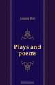 Plays and poems, Ben Jonson 