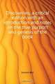 Discoveries, a critical edition with an introduction and notes on the true purport and genesis of the book, Ben Jonson 